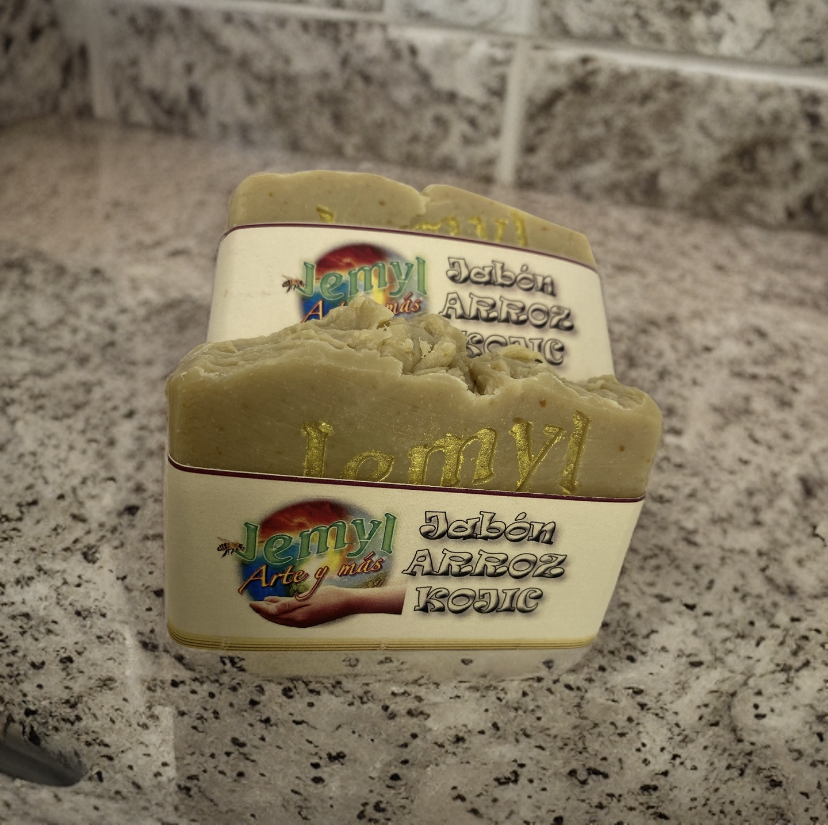 Jabon Artesanal Arroz Kojic