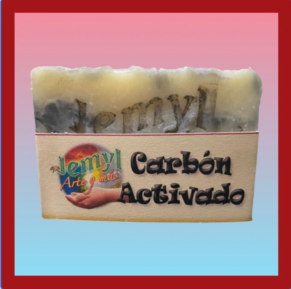 Jabon Artesanal Carbon Activado