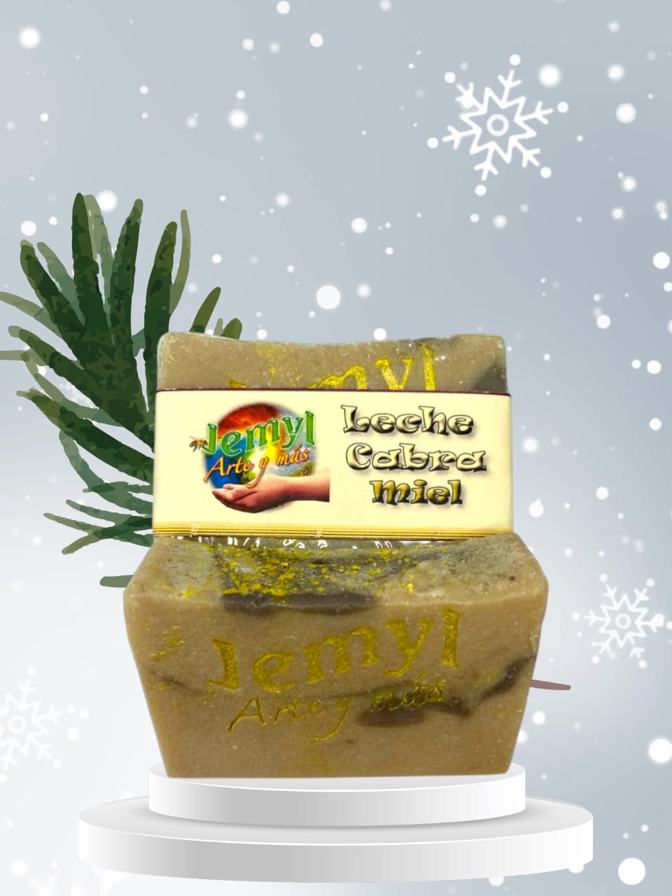 Jabon Artesanal Avena Leche de Cabra
