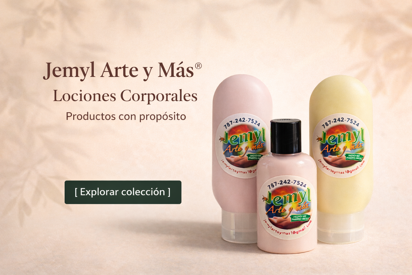 Loción Corporal para Piel Sensible