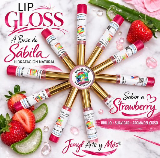Lip Gloss Hidratante de Sábila