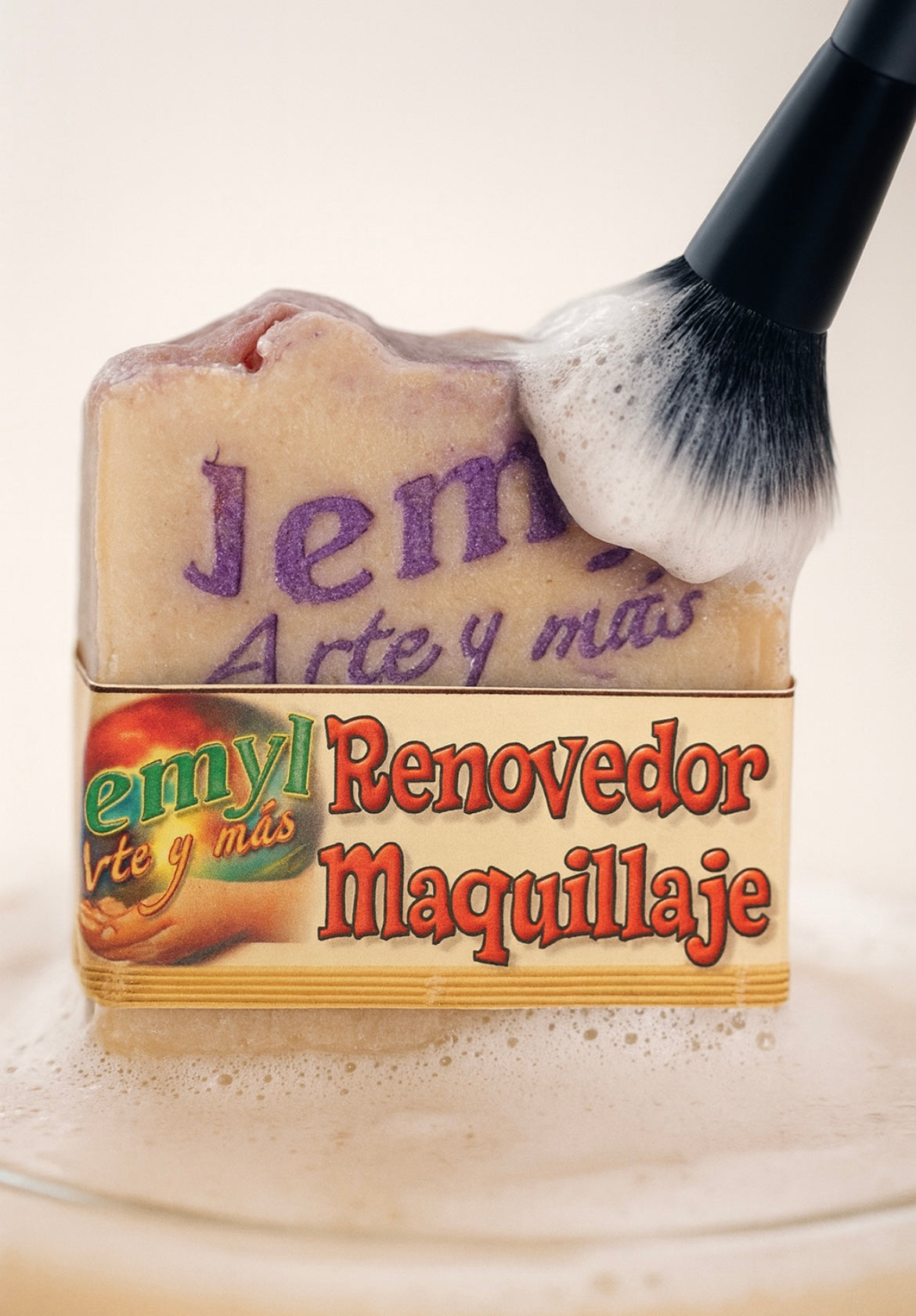 Jabón Removedor de Maquillaje 2 en 1 ✨