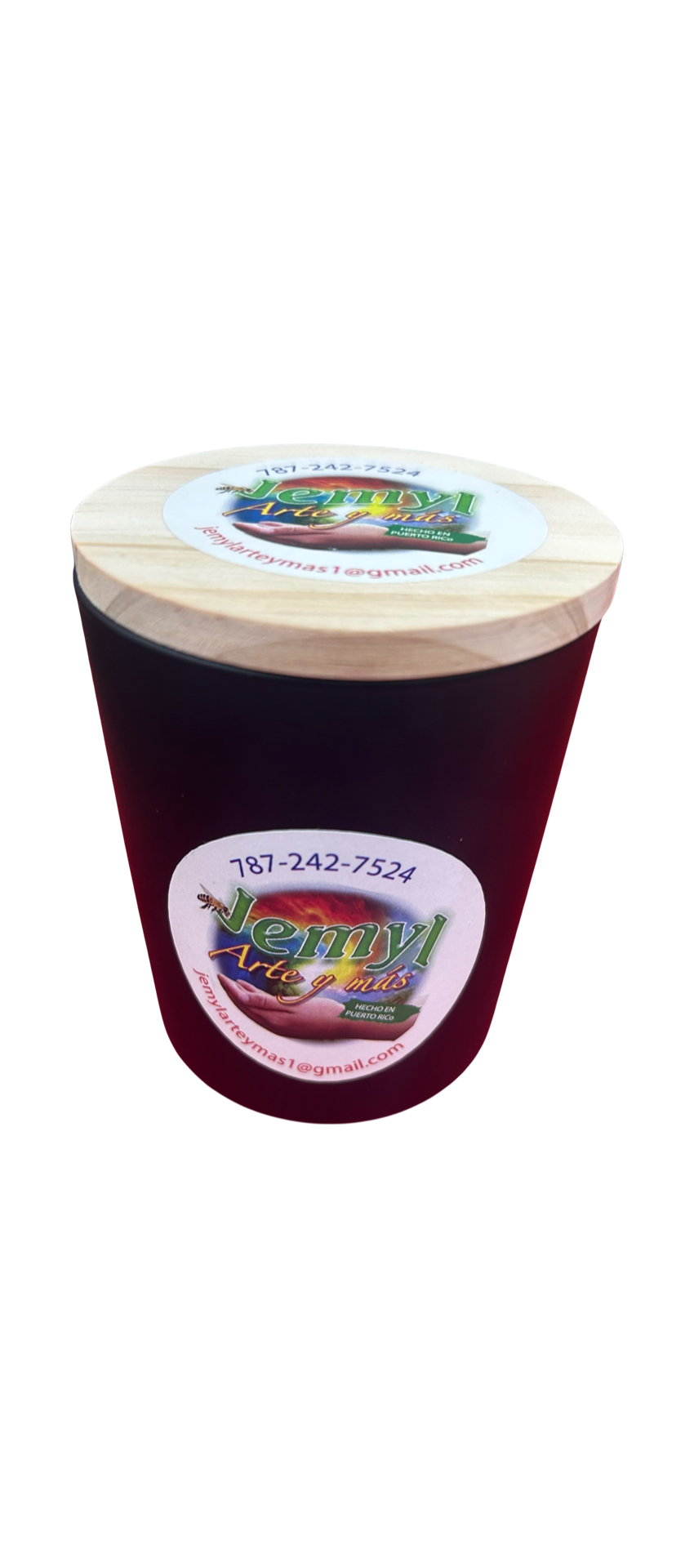 Vela Aromática de Soya – 6 oz
