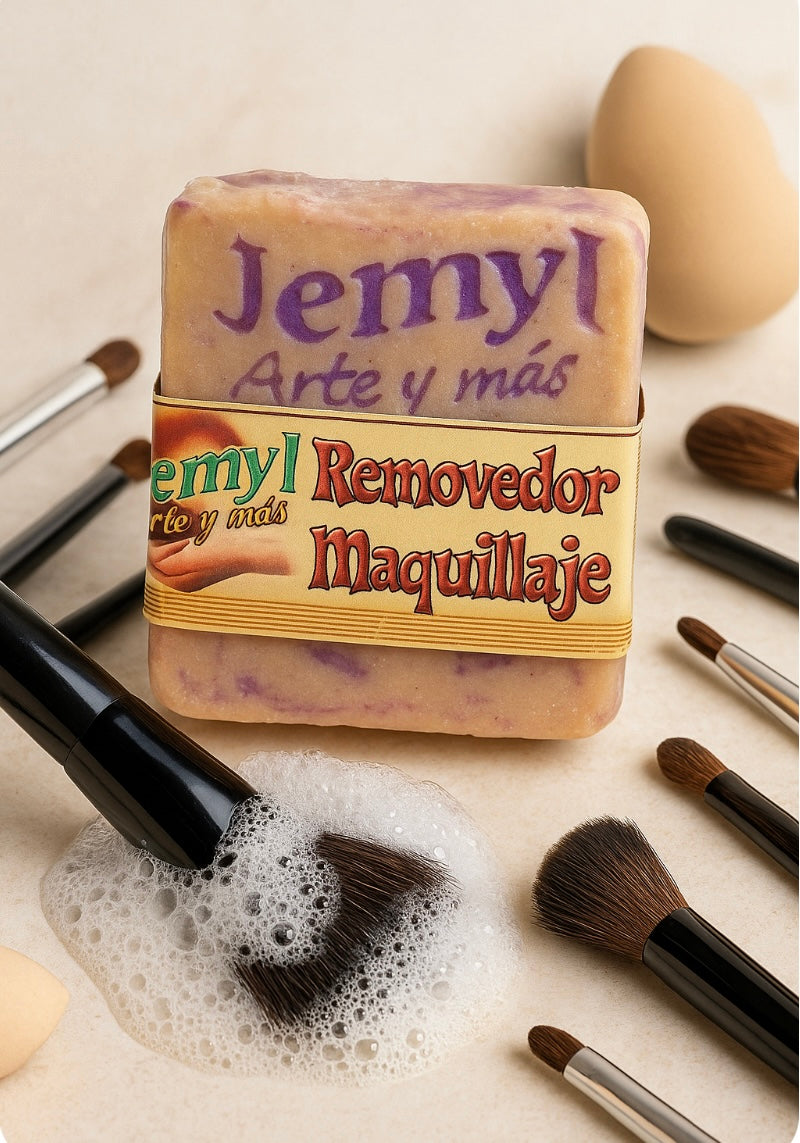 Jabón Removedor de Maquillaje 2 en 1 ✨