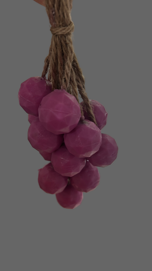 Jabón hechos mano en forma de racimo de uvas 🍇