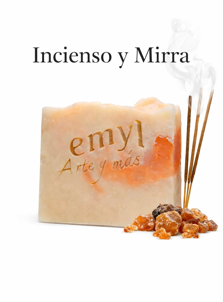 🧼 Jabón - Incienso y Mirra - Artesanal