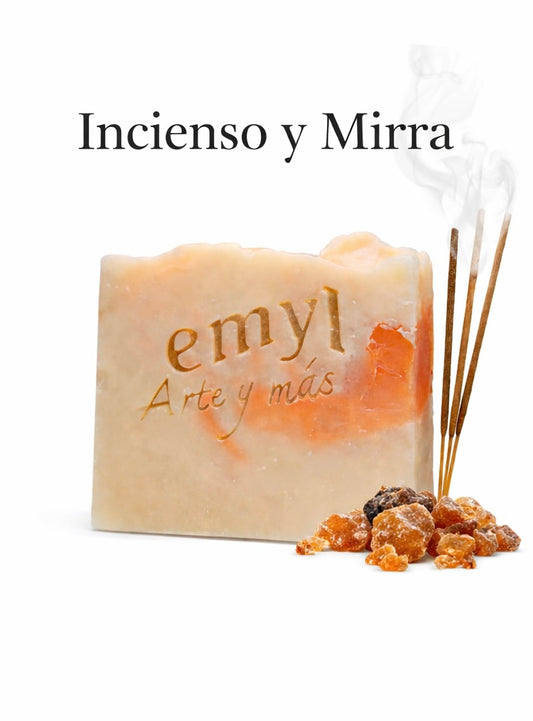 🧼 Jabón Artesanal Incienso y Mirra