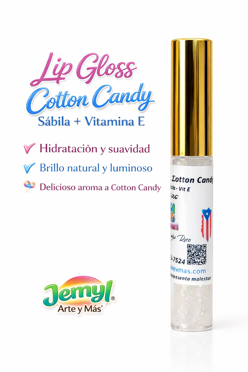 Lip Gloss de Sábila