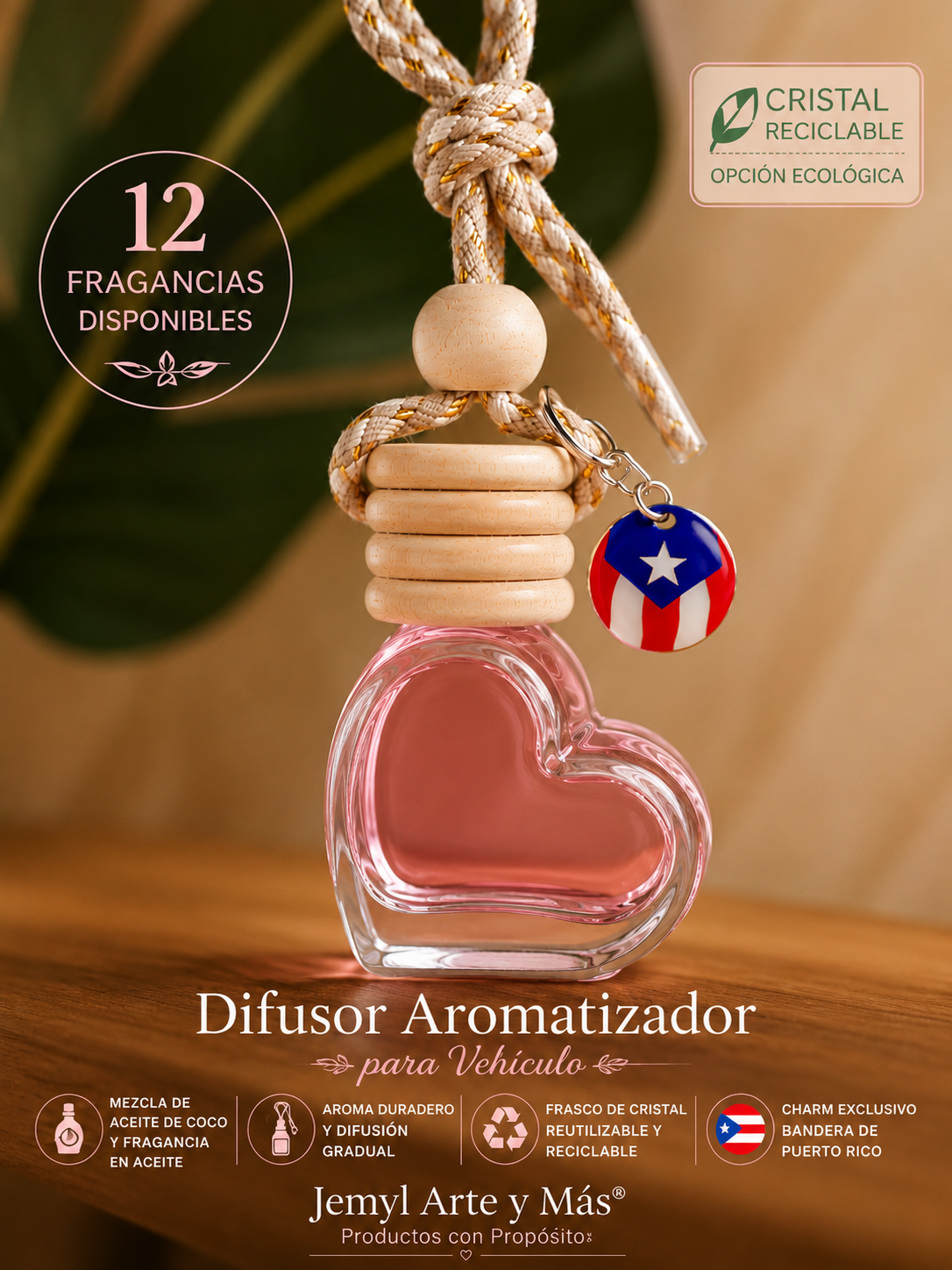 Difusor Aromatizador para Vehículo