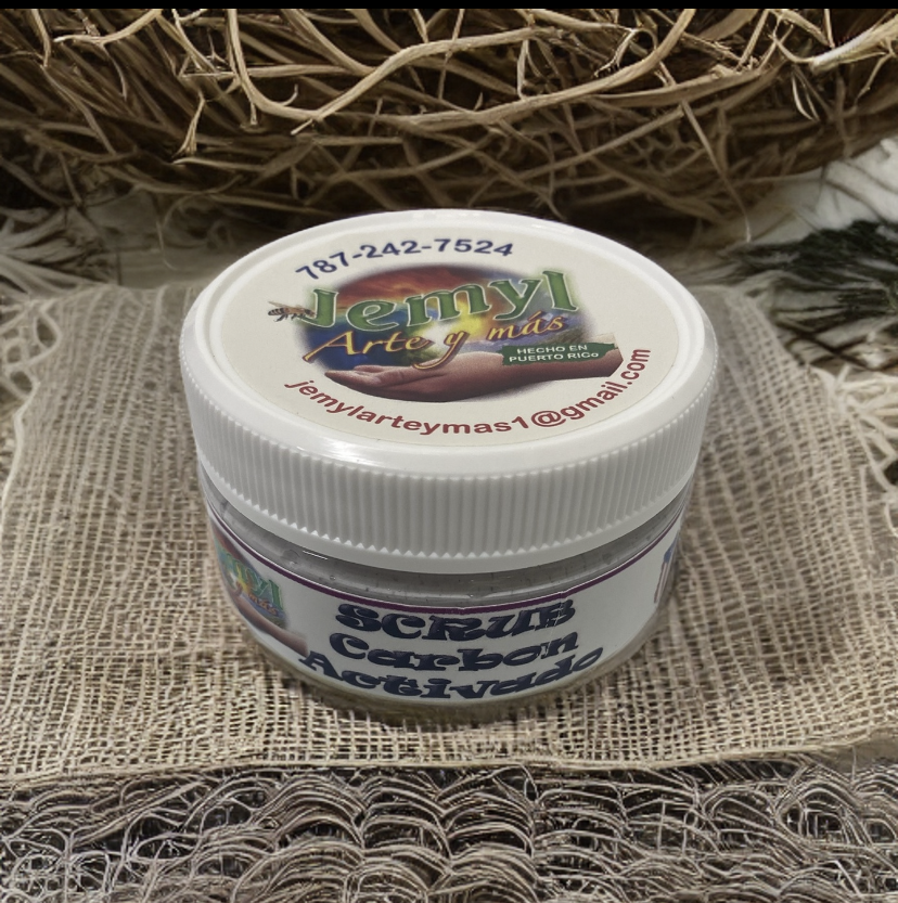 Exfoliante (Scrub) Facial con Carbón Activado