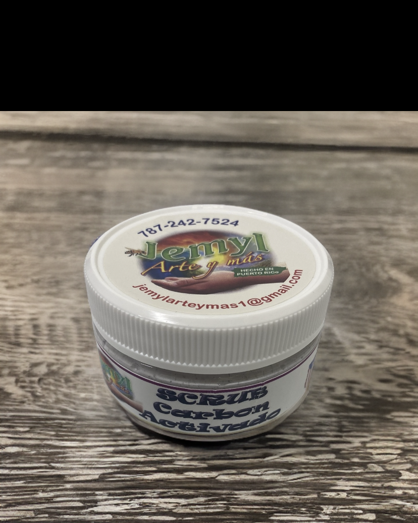 Exfoliante (Scrub) Facial con Carbón Activado