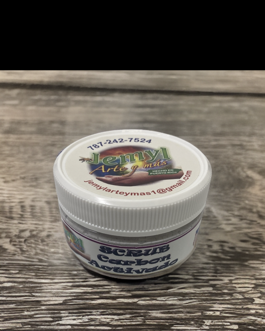 Exfoliante (Scrub) Facial con Carbón Activado